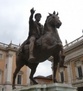 Statua Marco_Aurelio in Campidoglio