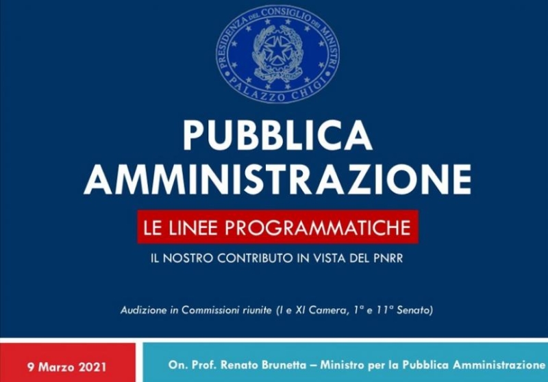 renato-brunetta-linee-programmatiche-pubblica-amministrazione-2021
